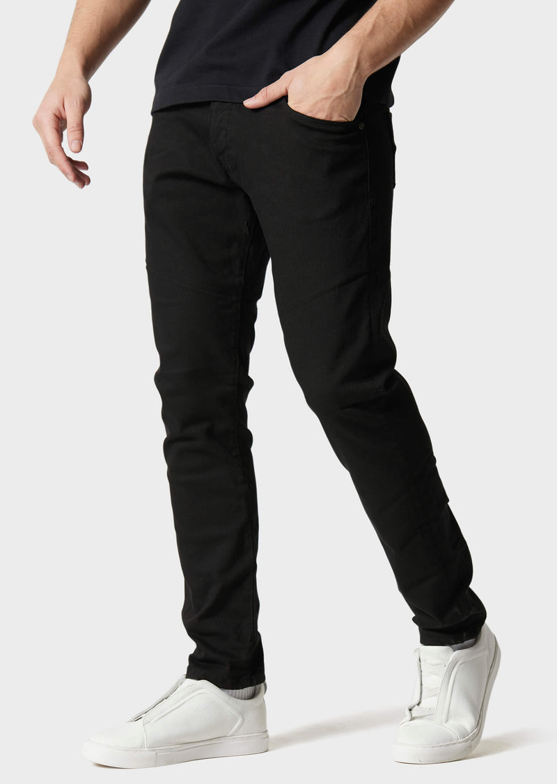 883 Police Cassady MO 383 Clean Black Stretch Regular Fit Jeans