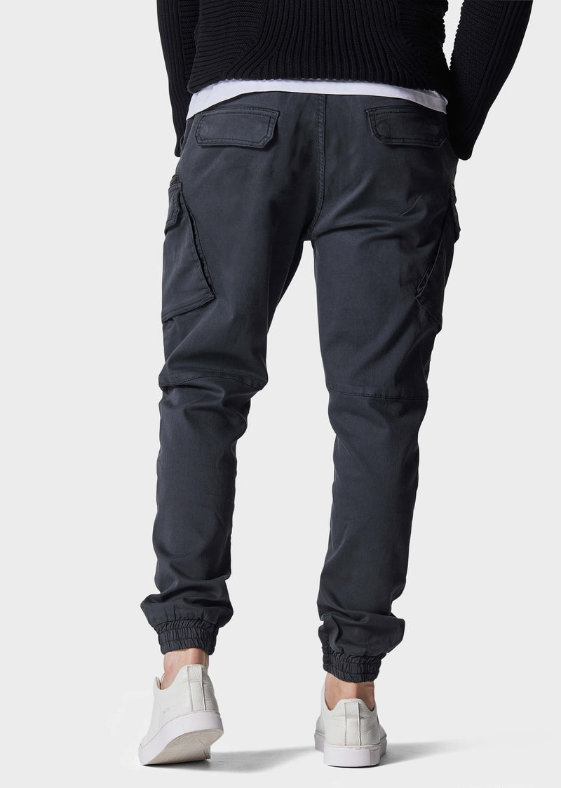 883 Police Coyner Charcoal Cargo Pant Chinos