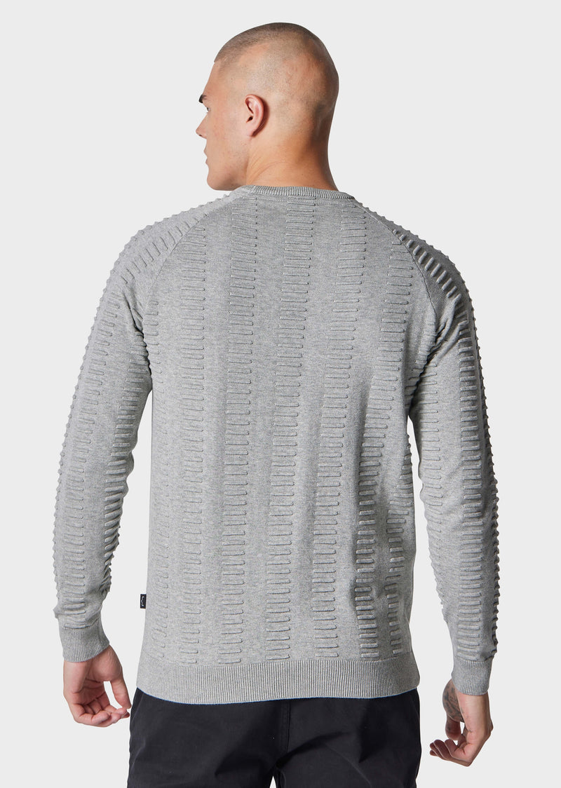 883 Police Danze Marl Grey Knitwear