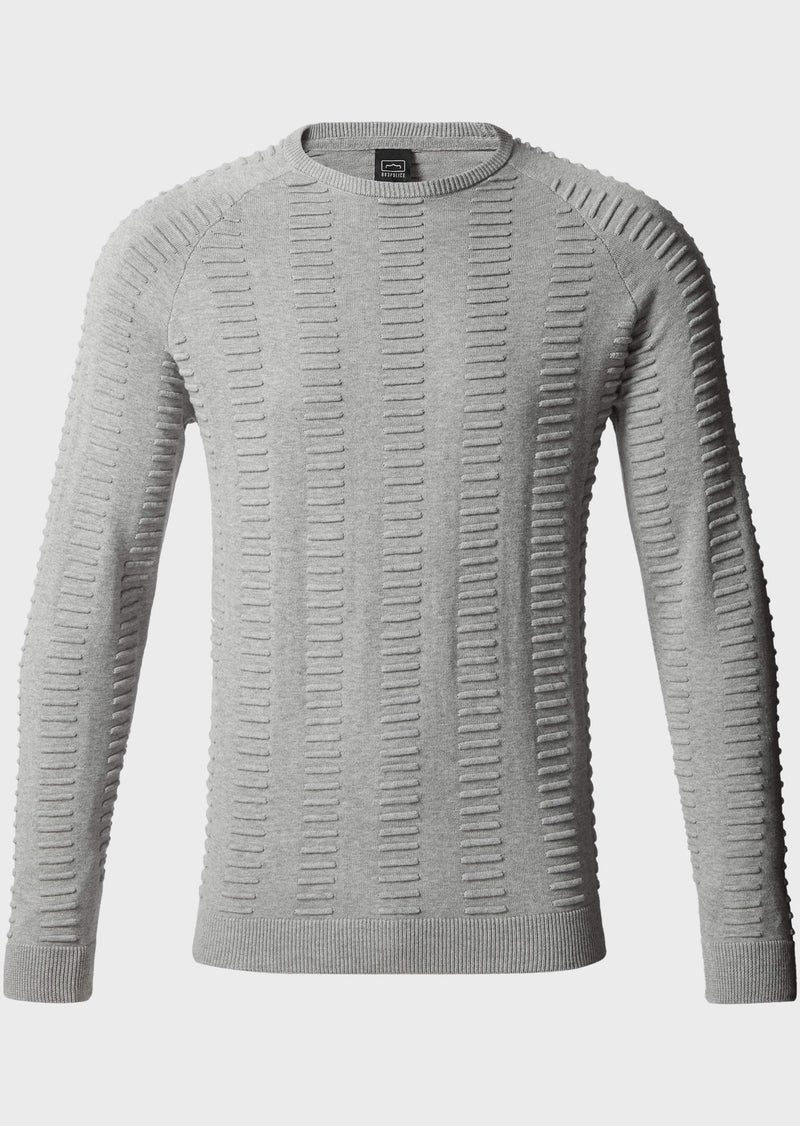 883 Police Danze Marl Grey Knitwear