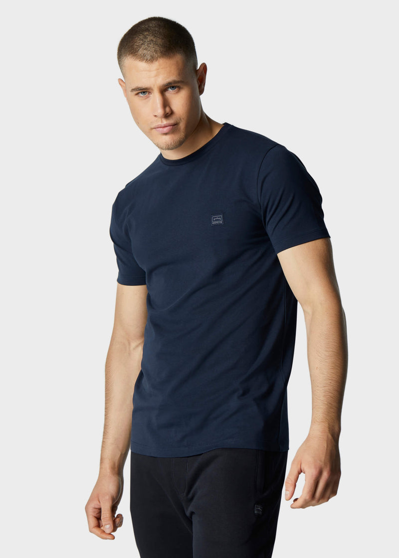 883 Police Arun 100% COTTON Navy T Shirt