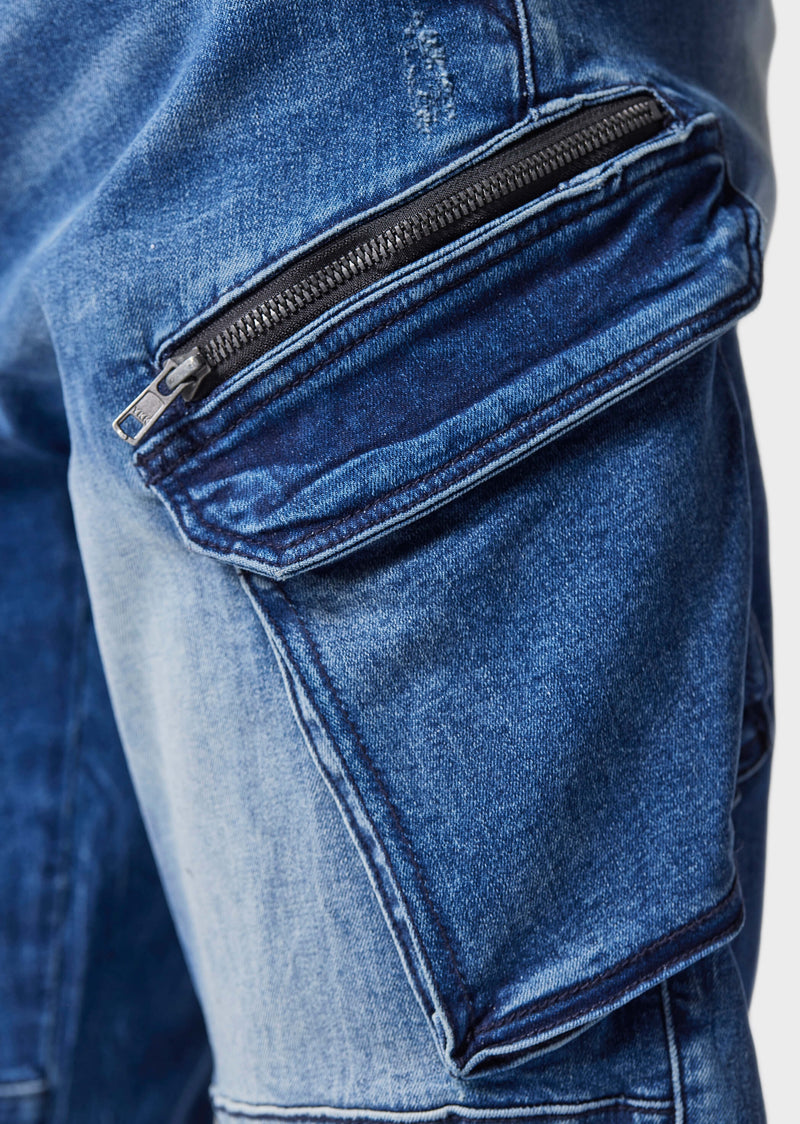 883 Police Major Kyle 876 BLUE DENIM