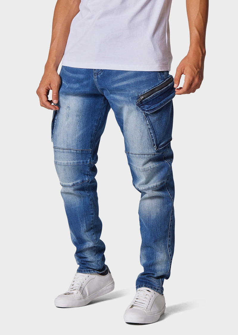 883 Police Major Kyle 876 BLUE DENIM