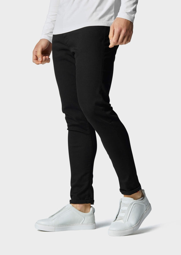 Moriarty Lak 383 Activeflex Super Stretch Slim Fit Black Jeans