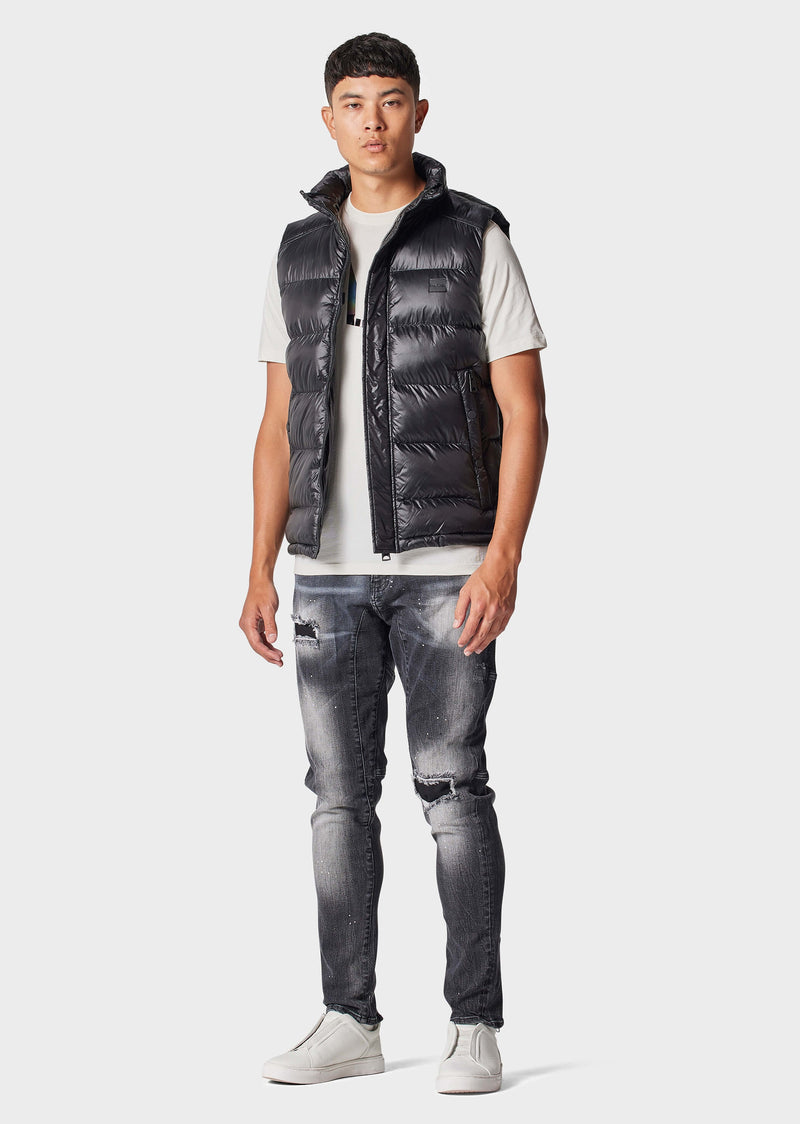 883 Police Moriarty ZAK 875 Slim Fit Jeans WASHED BLACK