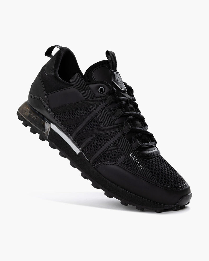 Cruyff Brand NEW luxury hiking Inspired runner Fearia in Black