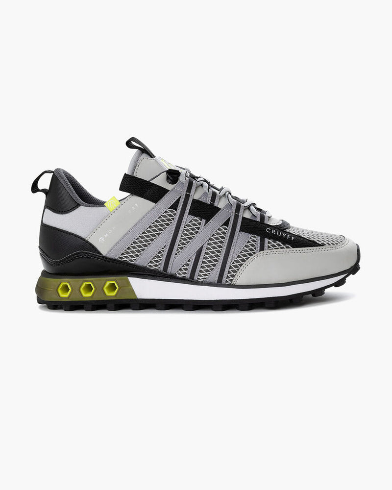 Cruyff Fearia Montserrat shock absorption Trainer GREY/YELLOW