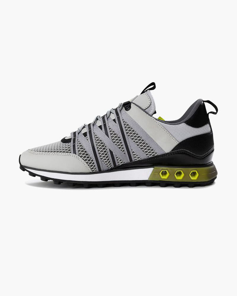 Cruyff Fearia Montserrat shock absorption Trainer GREY/YELLOW