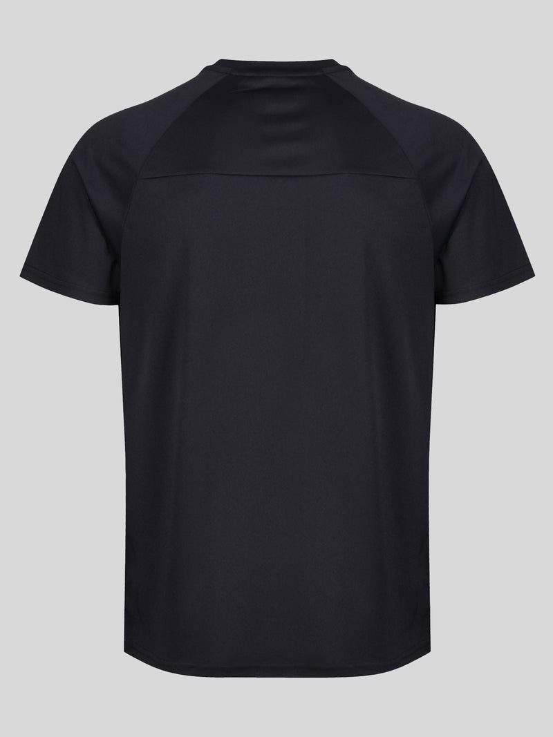 Luke Crunch Sport Performance Reflective T-Shirt Tech Black