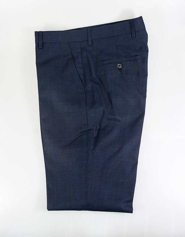 HOUSE OF CAVANI Seeba Slim Fit Trousers - Navy Blue