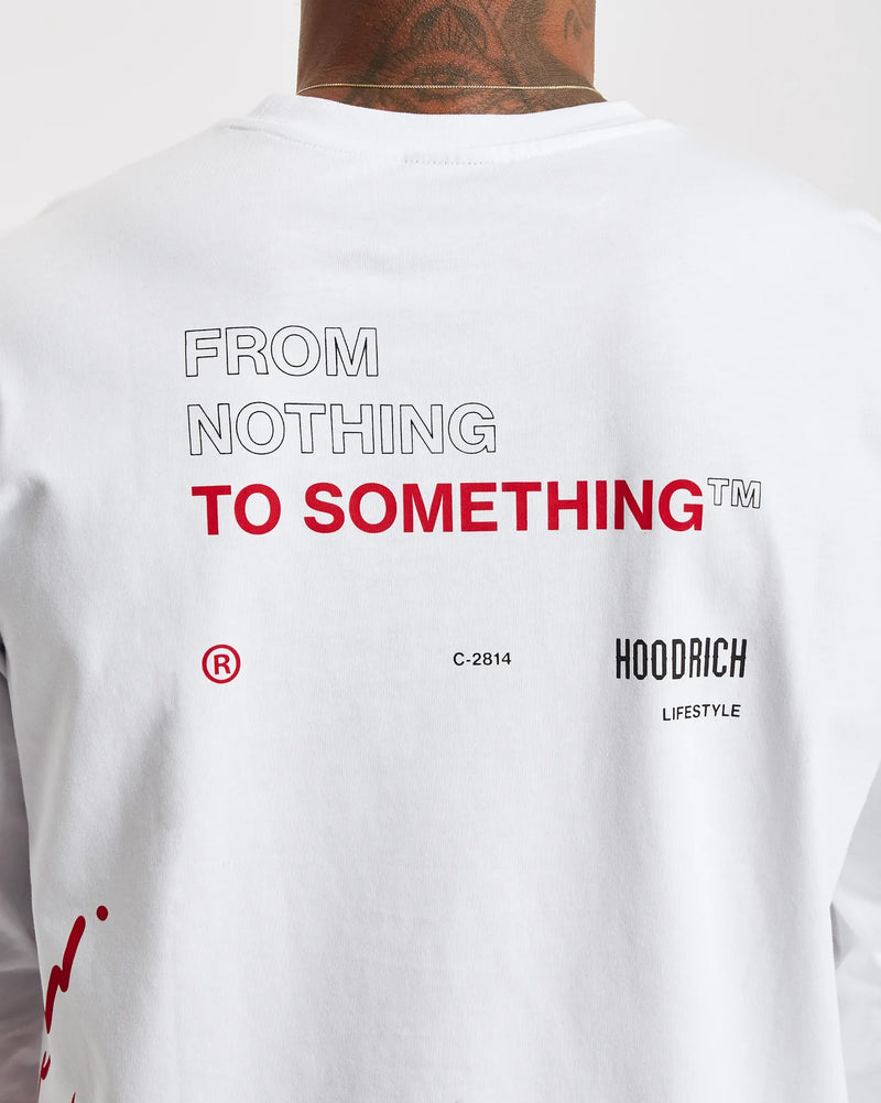 Hoodrich OG Tycoon Long T-shirt White/Red/Black