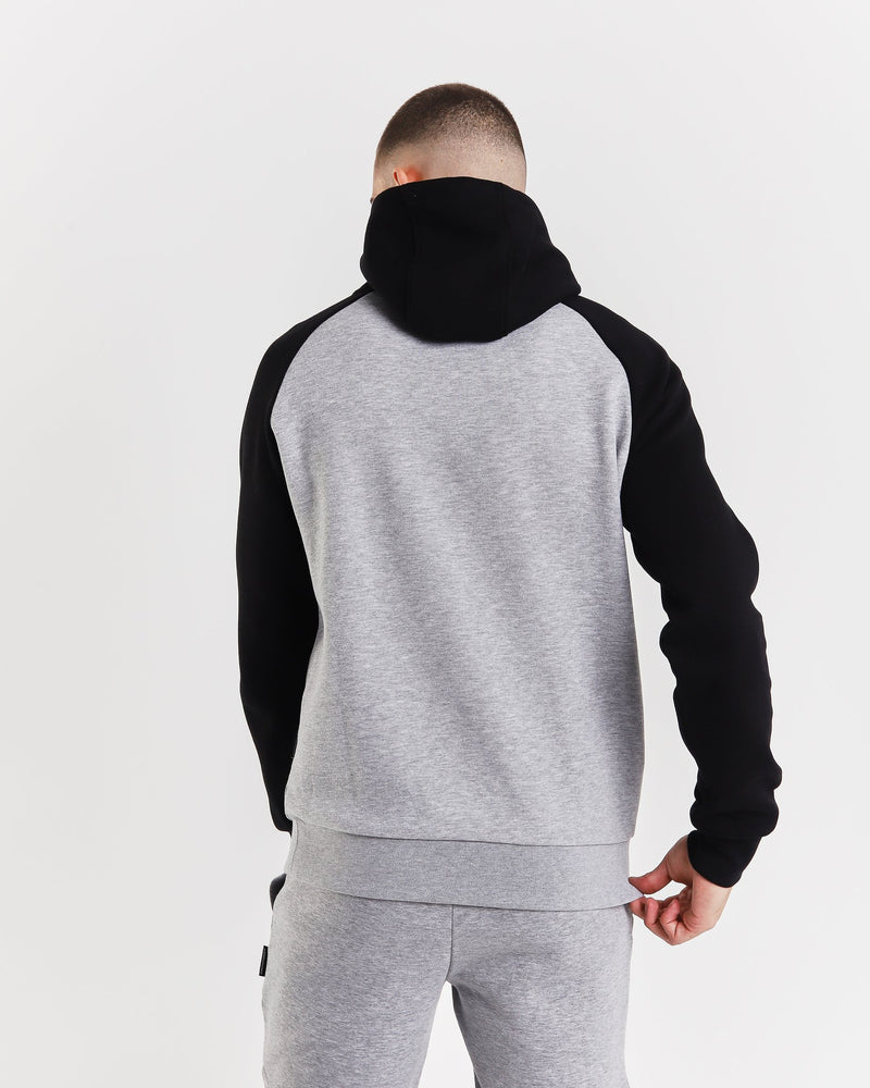 Hoodrich VISION HOODIE - HEATHER GREY/BLACK/REFLECTIVE