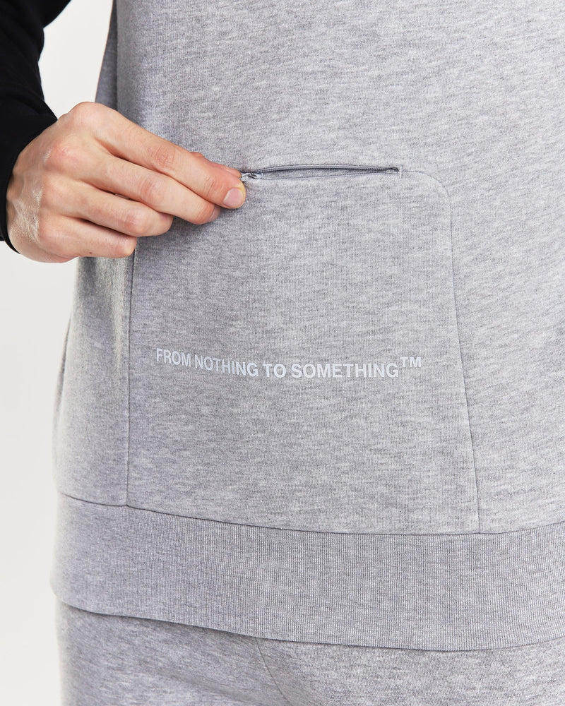 Hoodrich VISION HOODIE - HEATHER GREY/BLACK/REFLECTIVE