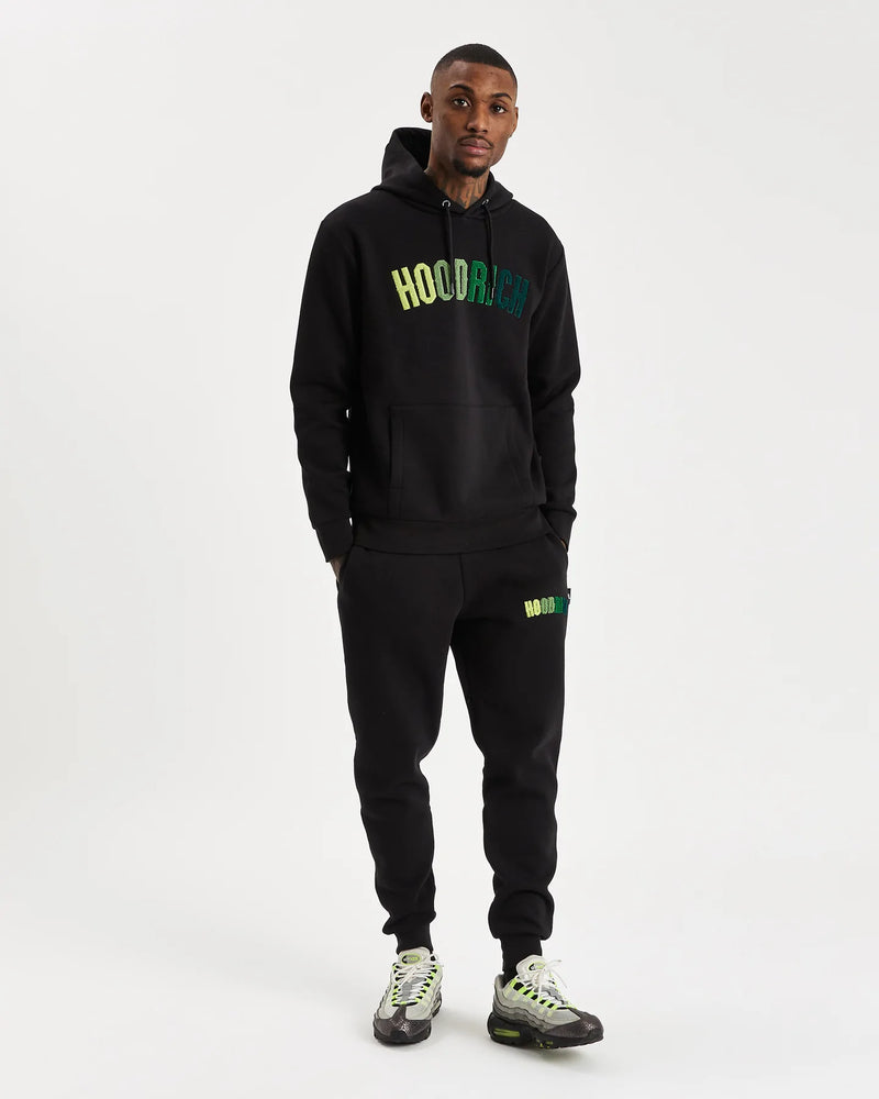 Hoodrich HOODRICH OG KRAZE JOGGER BLACK/DAIQUIRI/AVENTURINE