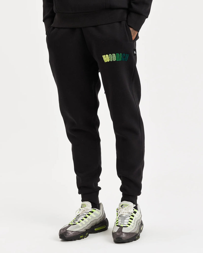 Hoodrich HOODRICH OG KRAZE JOGGER BLACK/DAIQUIRI/AVENTURINE
