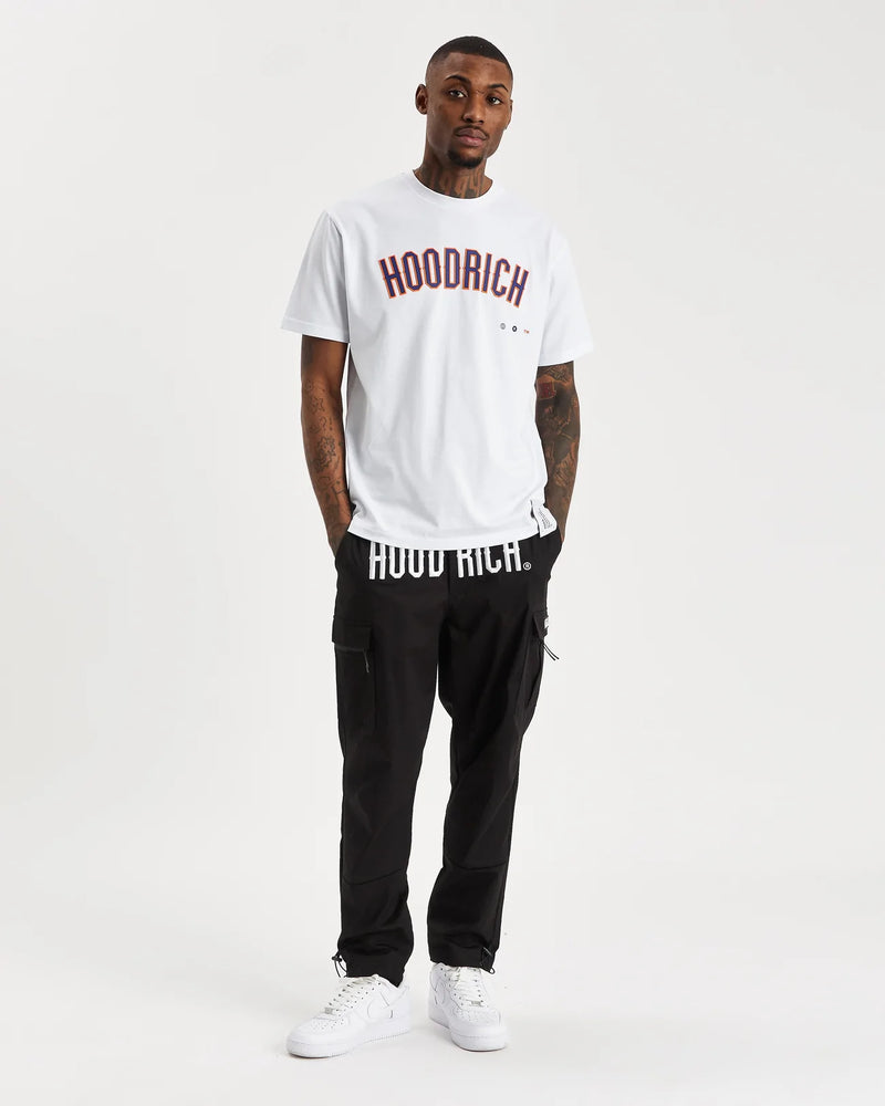 Hoodrich OG Build T-Shirt White/Sodalite Blue/Flame
