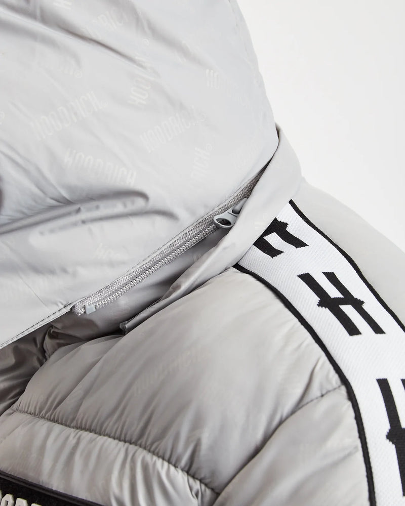Hoodrich OG Curfew Longline V2 Coat Sleet/Iron Gate