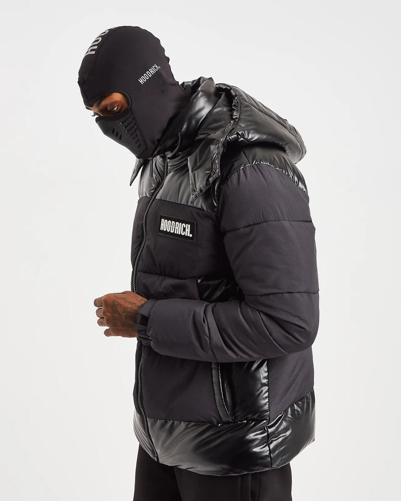 Hood rich coat top