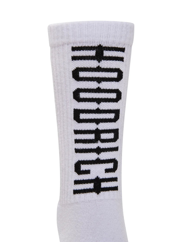 Hoodrich OG Track 3 Pack Socks Black/White/Lychee