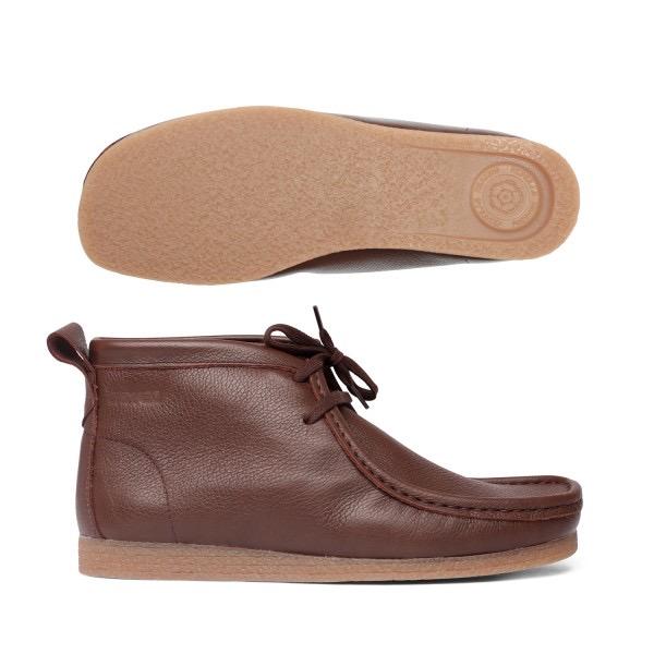 Deakins Sankey Leather Wallaby Boots in Brown