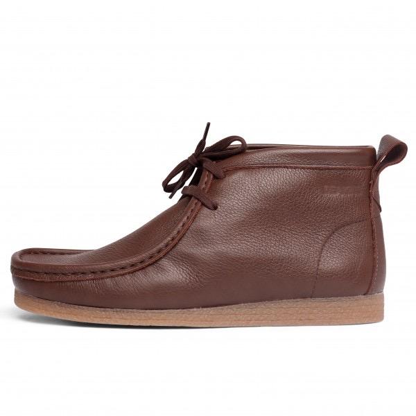 Deakins Sankey Leather Wallaby Boots in Brown