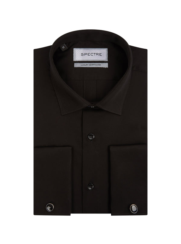 SPECTRE LUXURY SHIRTMAKER Jake Shirt IN BLACK