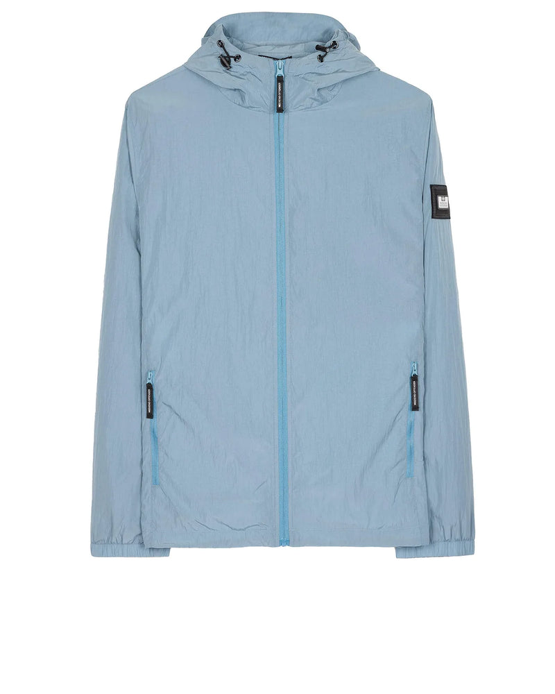 Weekend Offender Technician Windbreaker jacket with face mask - SLATE BLUE