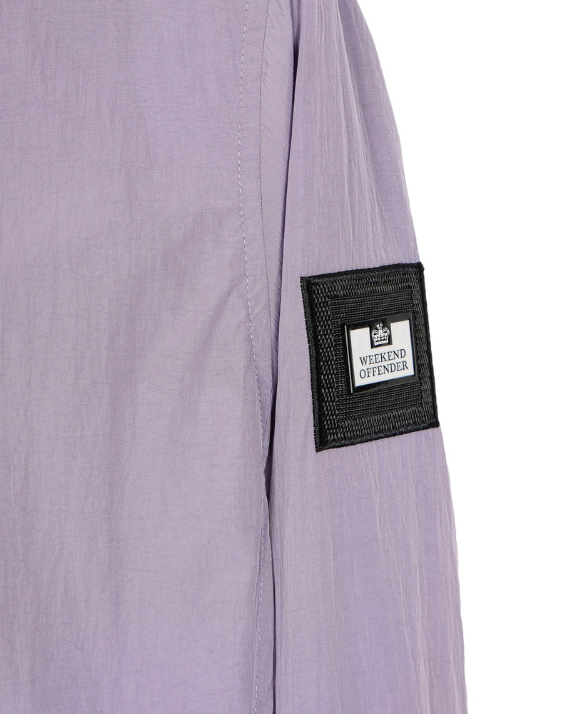 Weekend Offender Technician Windbreaker jacket with face mask - WISTERIA