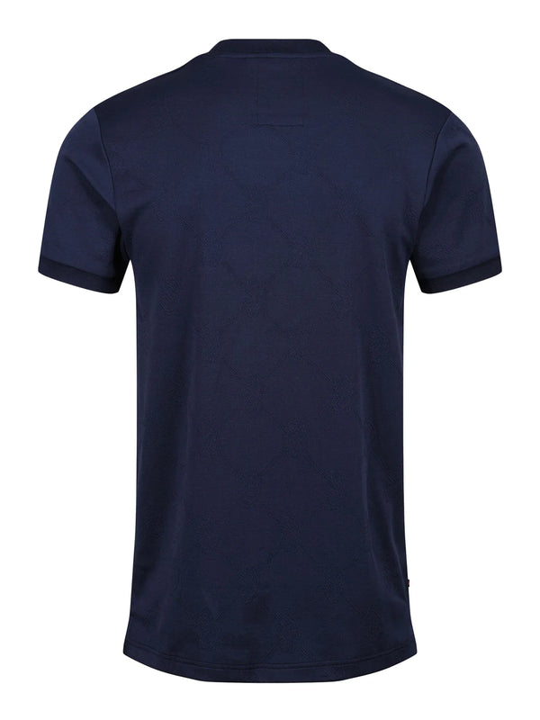 Luke Nicholson classic crew neck t-shirt - NAVY