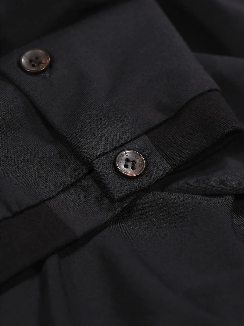Luke essential crew neck t-shirt black lion rivet Shanghai - BLACK