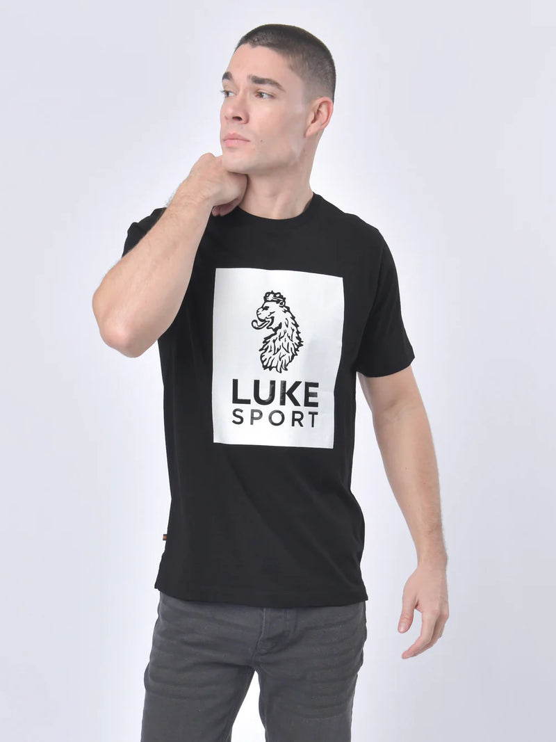 Luke Rgp classic crew neck Tee Shirt - BLACK