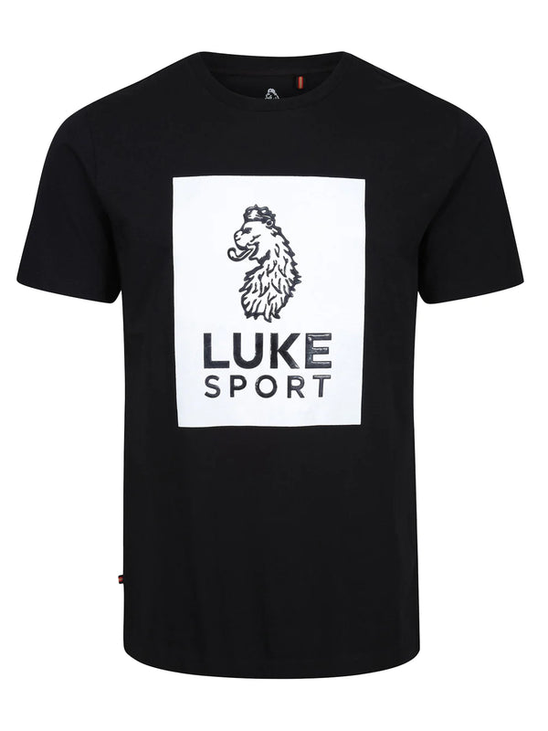 Luke Rgp classic crew neck Tee Shirt - BLACK