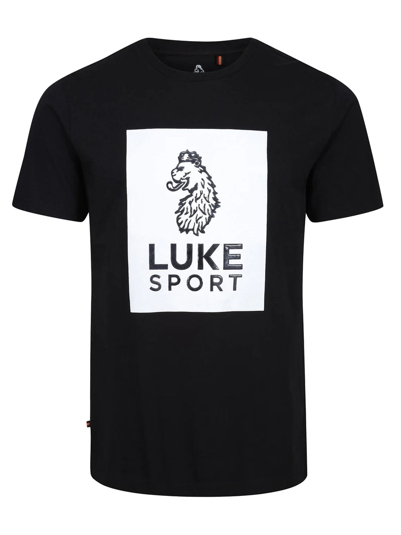 Luke Rgp classic crew neck Tee Shirt - BLACK