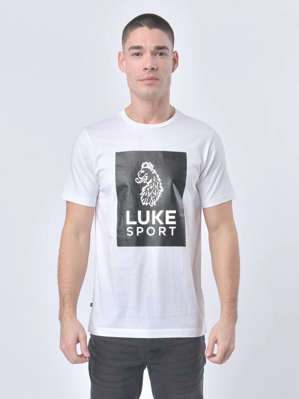 Luke Rgp classic crew neck Tee Shirt WHITE