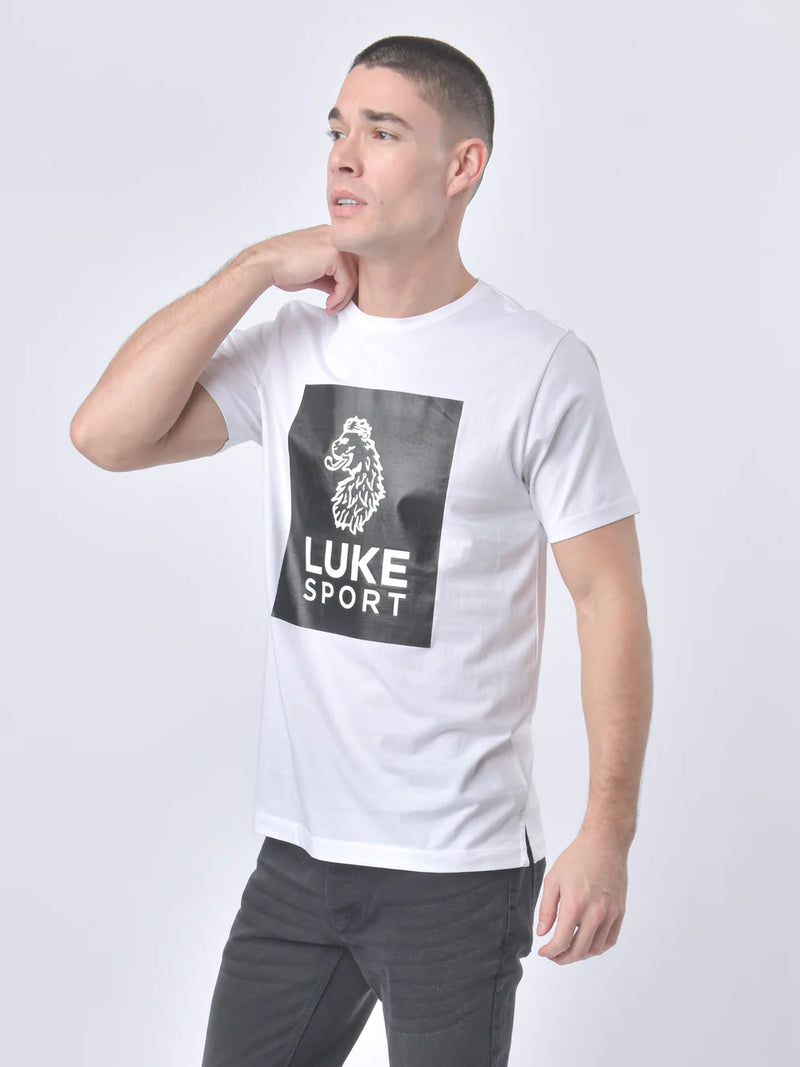 Luke Rgp classic crew neck Tee Shirt WHITE