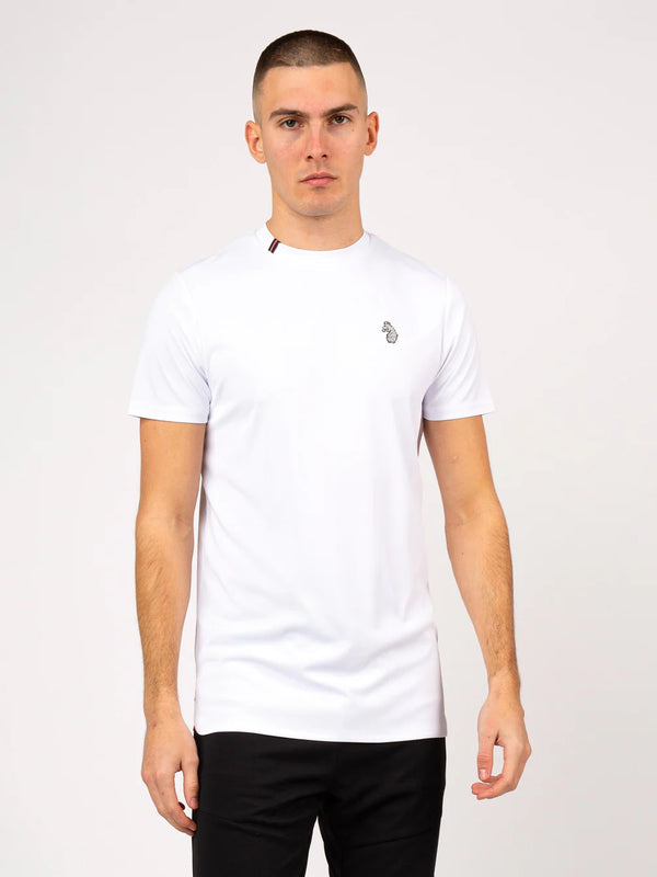 Luke 1977 Super Gym Long Line T-Shirt - WHITE