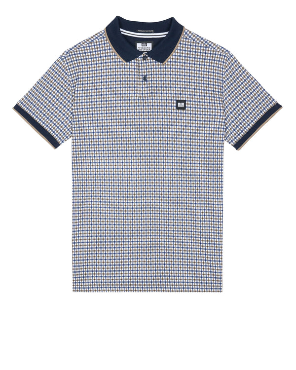 Weekend Offender Miller HOUSE CHECK Mens Casuals Polo Shirt