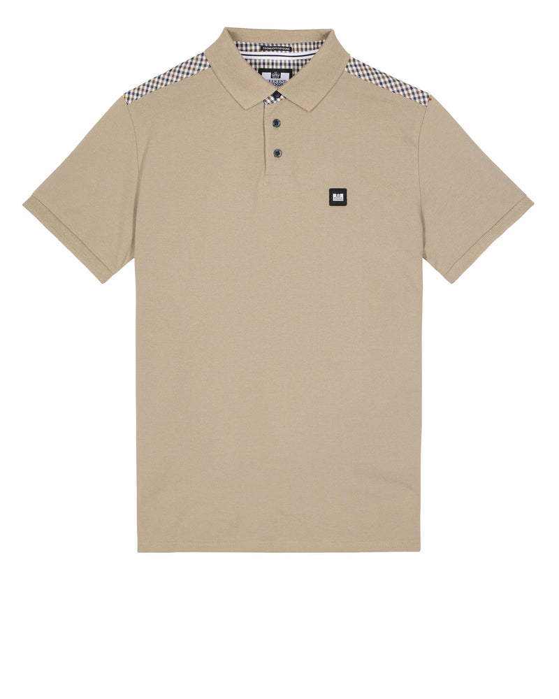 Weekend Offender Jacobs House Check detail polo shirt - BARK