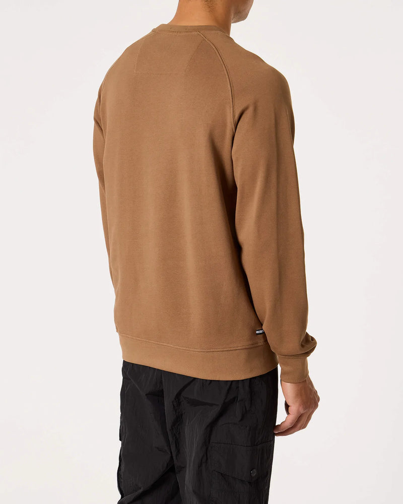 Weekend Offender Woan Reflective Print Sweatshirt - CARAMEL