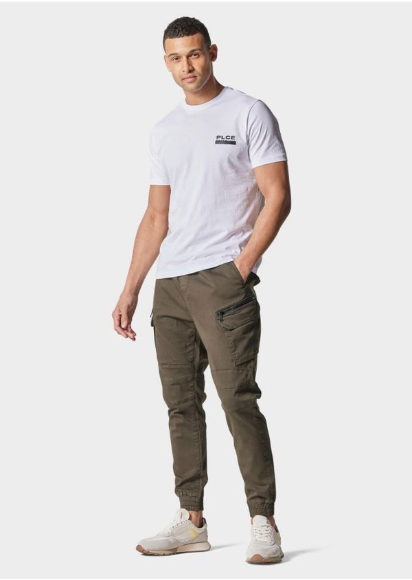 883 Police Moriarty Coyner Cargo Pant Chinos in KHAKI