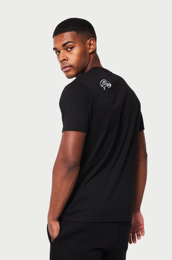 Pre London SEATTLE BADGE T-SHIRT - BLACK