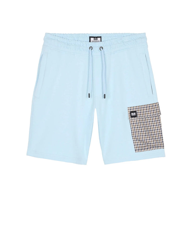 Weekend Offender Lerena House Check pocket shorts - MINERAL