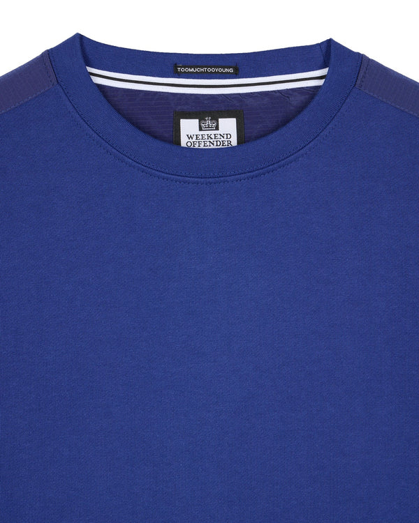 Weekend Offender Detail Badge Sweatshirt F Bomb ELECTRIC
