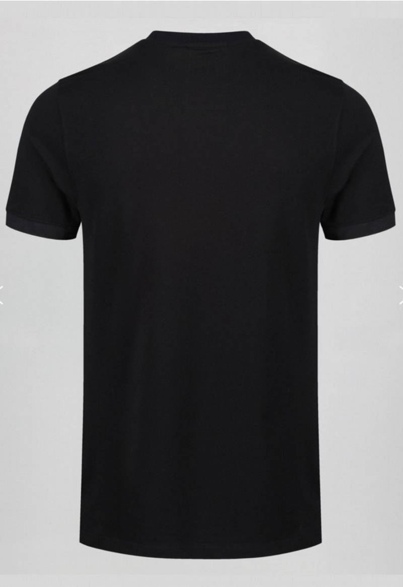 Luke Master Clarke essential crew neck t-shirt in Jet Black