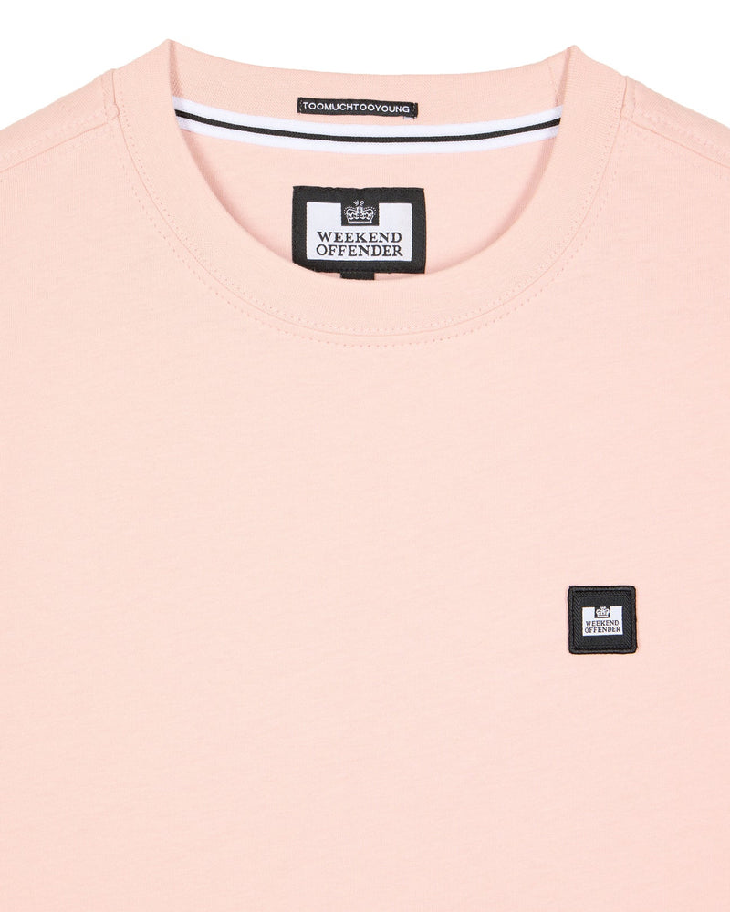 Weekend Offender Cannon Beach Badge T-Shirt - ROSEWATER