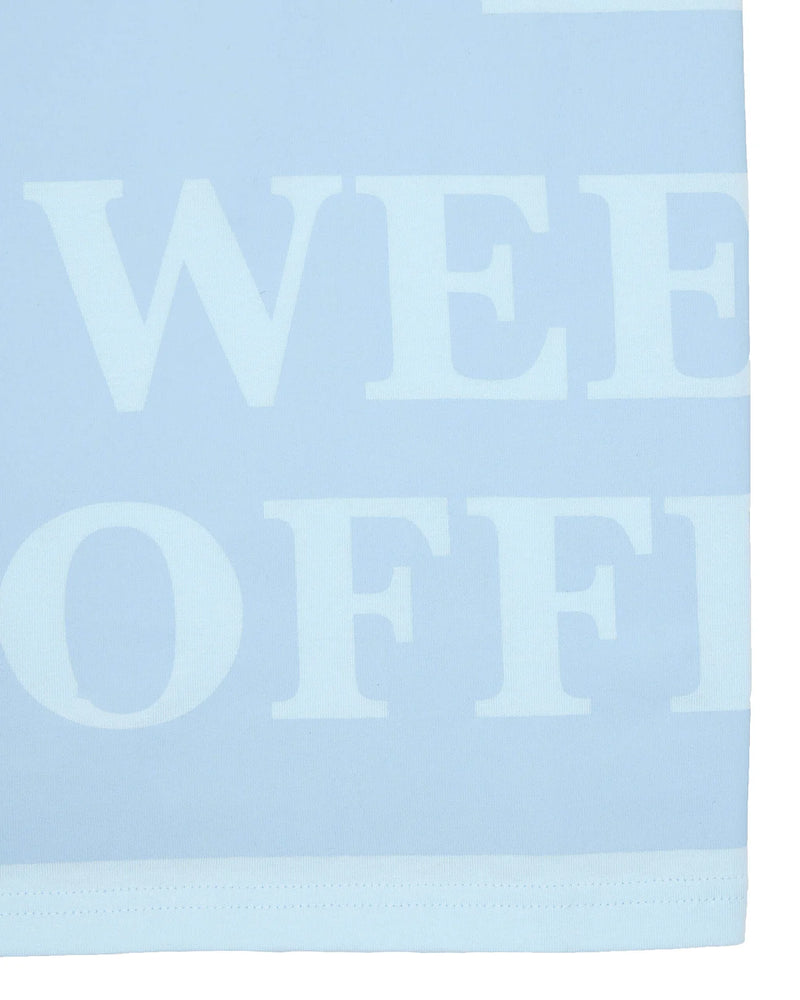 Weekend Offender Large tonal Prison tee Ryan MINERAL BLUE