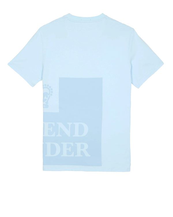 Weekend Offender Large tonal Prison tee Ryan MINERAL BLUE