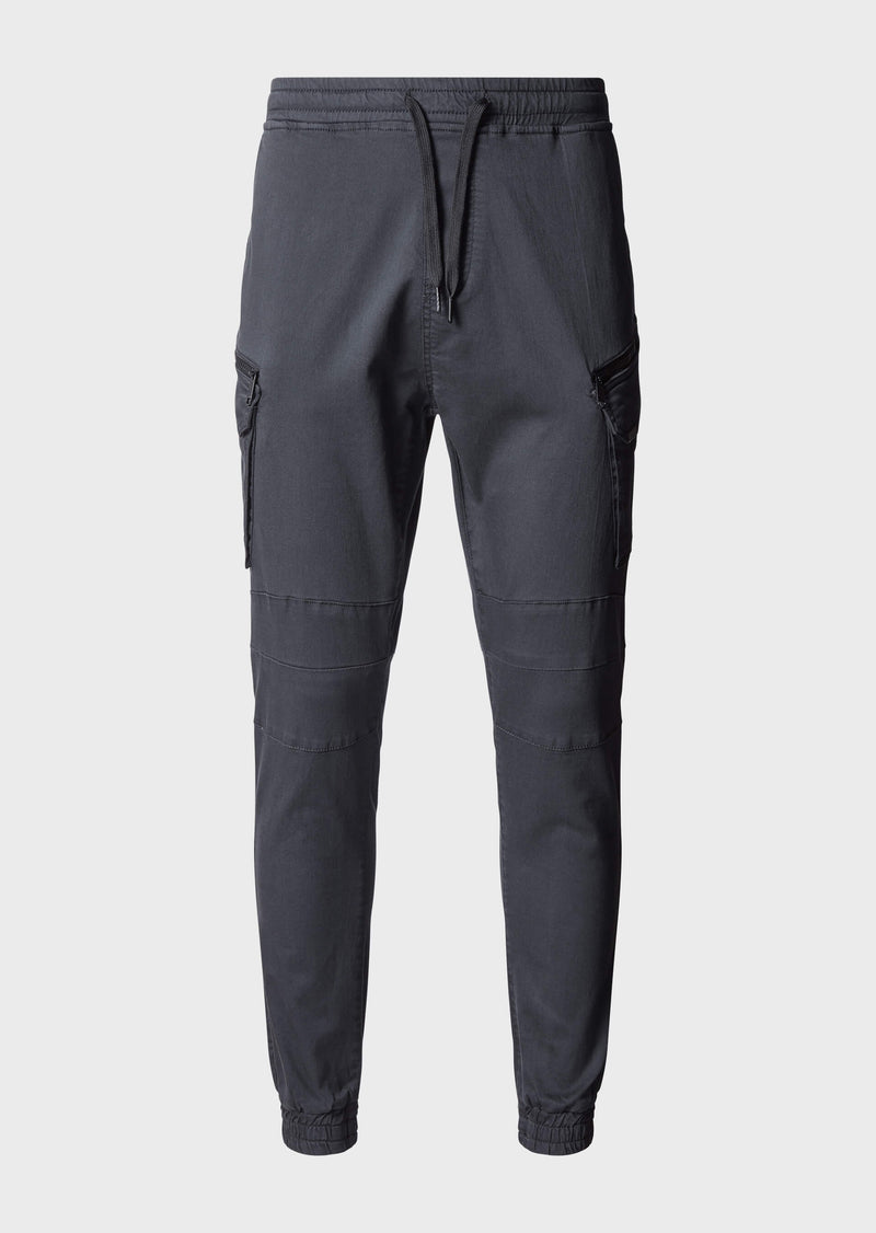 883 Police Coyner Charcoal Cargo Pant Chinos