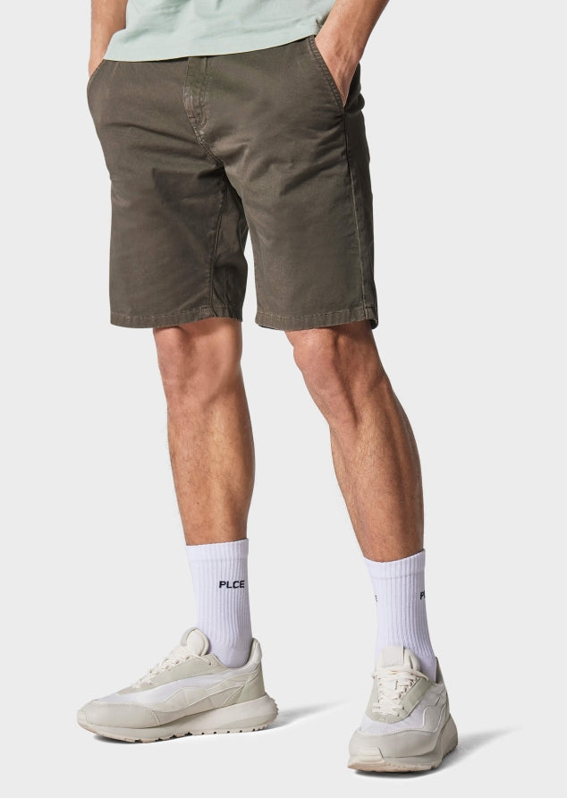 883 Police Gradini Chino Shorts KHAKI