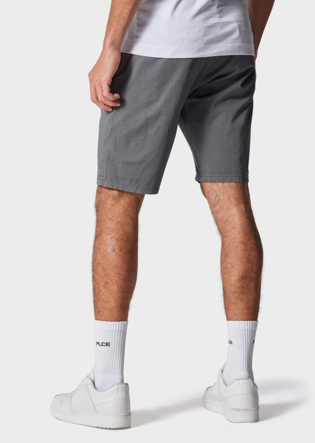 883 Police Gradini Chino Shorts LIGHT GREY